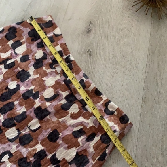 J‎ crew multicolor pencil skirt midi lavender brown - Picture 7 of 9